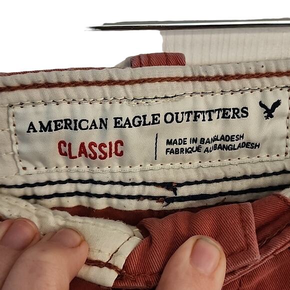 American Eagle Rusty Red Classic Shorts, Size 33 - Picture 3 of 5